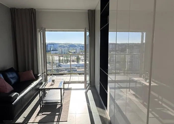 Appartement Sunny Nest - Albatross Towers 14th Floor Gdańsk